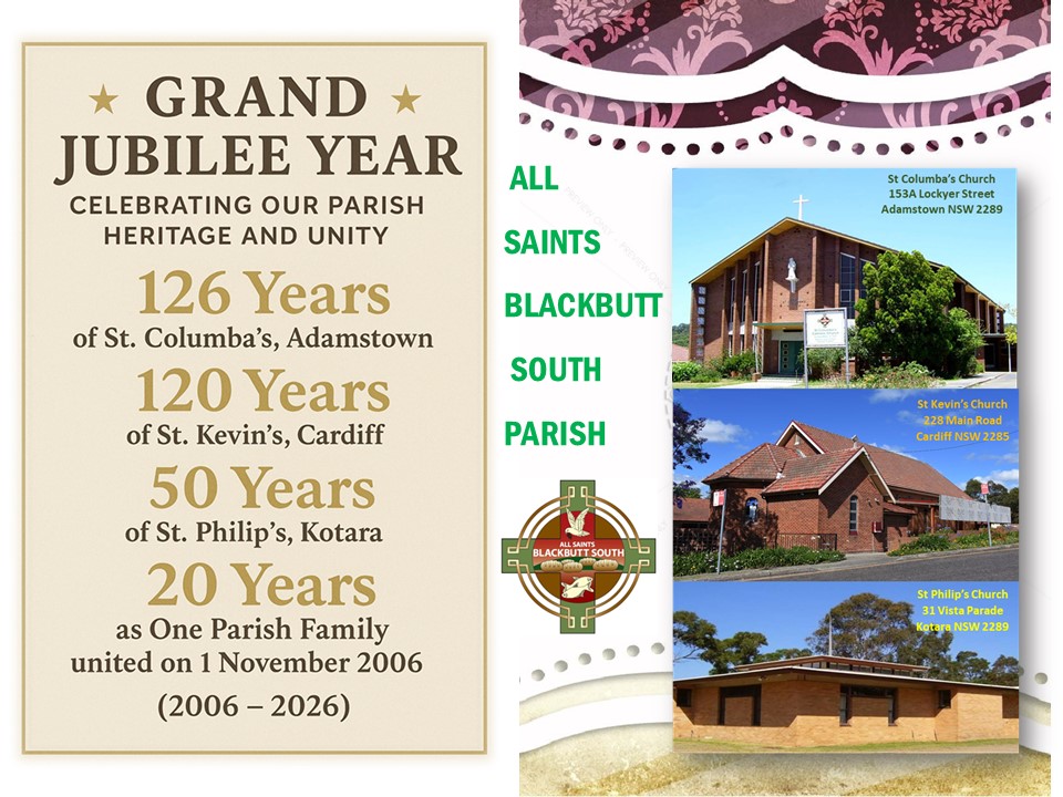 parish jubilee information